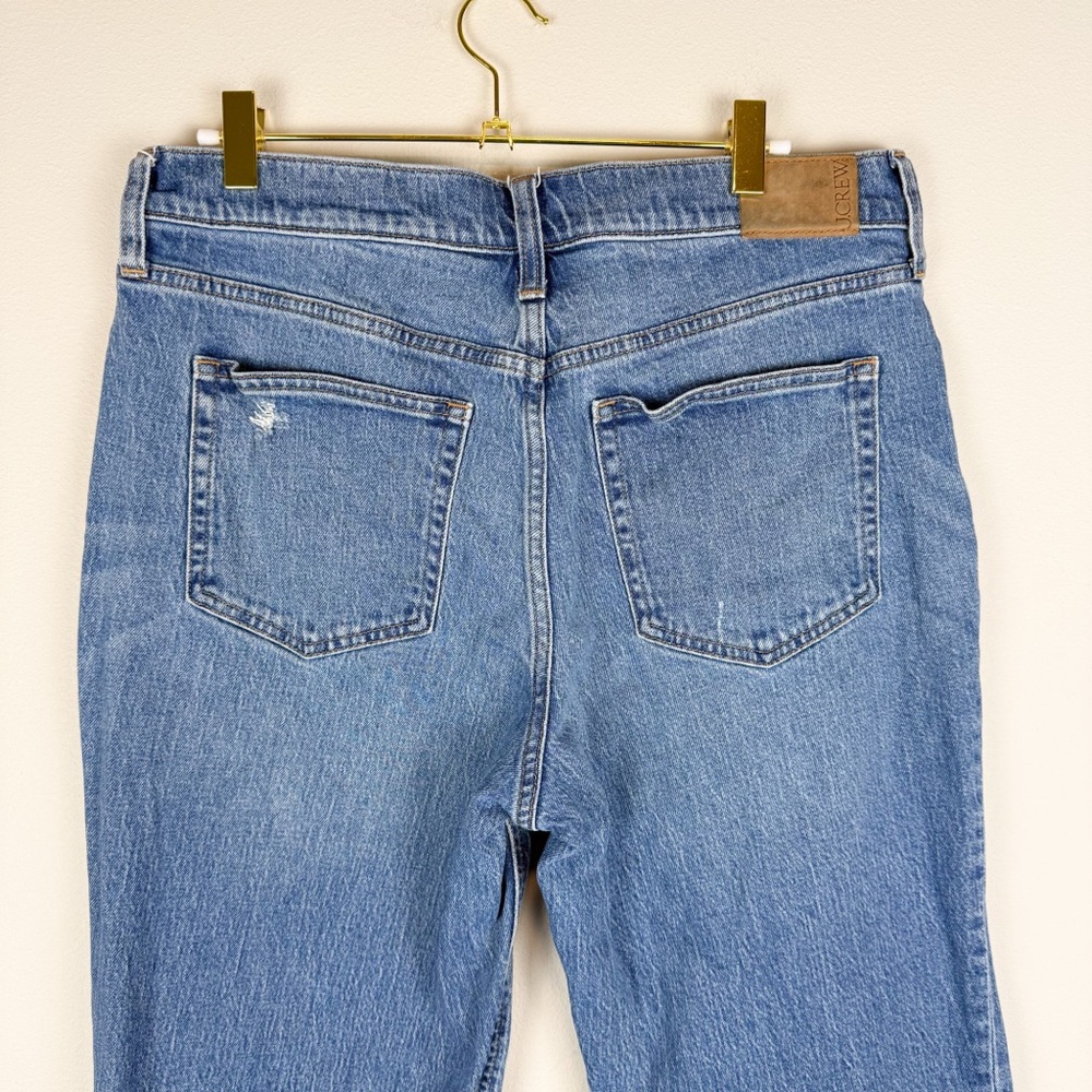 J. Crew 90s Classic Straight Leg Jeans High Rise Size 29T 29 Tall - Picture 10 of 14